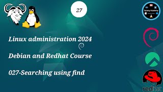 027Searching using find  Linux Course 2024 [upl. by Kiefer]