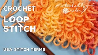 How to Crochet the Loop Stitch Amazing Texture [upl. by Esalb]