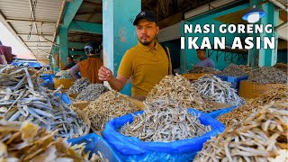 Langka NASI GORENG IKAN ASIN Gerobakan Rasa Bintang Lima [upl. by Notyalk]