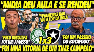 quotFOI um BAILEquot MÍDIA SE RENDE após PASSEIO do BOTAFOGO quotVAI SER CAMPEÃOquot NINGUÉM SEGURA o COLOSSAL [upl. by Martz]