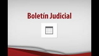 Consulta el BoletínJudicial del PJEdomex en línea [upl. by Ebby]