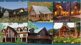 Welcome to eLoghomes  Your Log Cabin Kit Company [upl. by Apps]