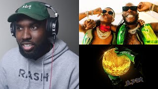 Burna Boy  B DOR feat WizKid Official Audio REACTIONREVIEW  palmwinepapi [upl. by Abehshtab]