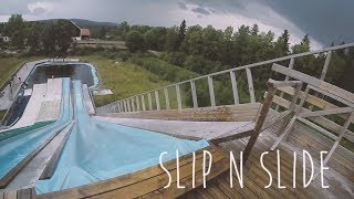 slip N slide  snowcamp Säfsen [upl. by Ricketts826]