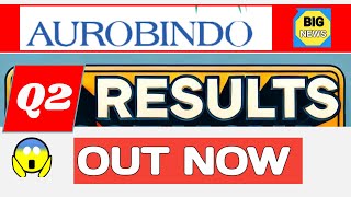 aurobindo pharma latest news  aurobindo pharma q2 result 2025  auropharma results today [upl. by Graces]