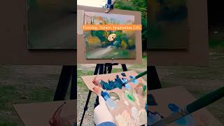 Art in Nature The Serene Process of Plein Air Oil Painting pleinairpainting oil artideas art [upl. by Fretwell455]