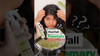 Side effects of rosemary water🌿 haircare hairfall [upl. by Eitsirhc]