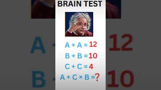 iQ test for Genius 🔥 short iqtest puzzle vadicmaths [upl. by Eisnil960]