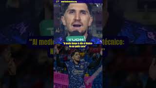 Diego Valdés quotLe dije a Jardine al medio tiempo que no me podía sacarquot América 30 Santos [upl. by Letrice]