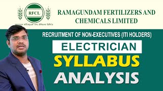 SYLLABUS ANALYSIS OF RFCLRECRUITMENT OF NONEXECUTIVES ITI HOLDERSRecruitment 2024 [upl. by Stoffel363]