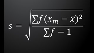 How to Find the Standard Deviation and Variance for Grouped Data TagalogExplained [upl. by Einnad]