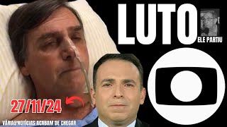 BRASIL PERDE AGORA AMADO P0LITlC0 BOLSONARO EM ÚLTIMA E TRISTE NOTÍCIA INESPERADA [upl. by Wilterdink]