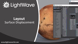 Lightwave 3D Surface Displacement [upl. by Las]