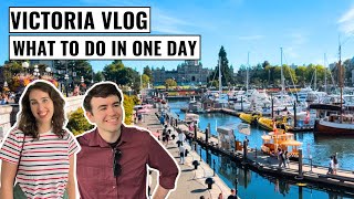 How to Spend ONE Day in VICTORIA BC Downtown  MustSee amp Unique Places  CANADA Vlog [upl. by Koziel]