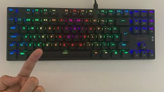 Unboxing Teclado Low Profile Redragon APS ABNT2 [upl. by Ballard]