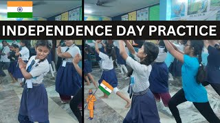 RISHI AUROBINDO MEMORIAL ACADEMY INDEPENDENCE DAY PRACTICE 🇮🇳  DAIL VLOG [upl. by Nybor922]