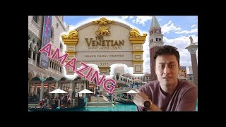 I Stayed In The CHEAPEST Room at The Venetian Hotel in Las Vegas [upl. by Enrobyalc]