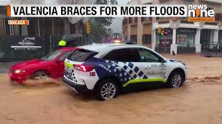 Spain Flash Floods  Benamargosa River Sweeps Away Cars Emergency Evacuations in Malaga [upl. by Hisbe277]