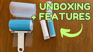 Unboxing and Features of the Sticky Lint Roller [upl. by Jotham]