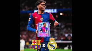 REAL X BARÇA ☠️ fifamobile eafcmobile24 fifa eafc shorts [upl. by Aerdnaid202]