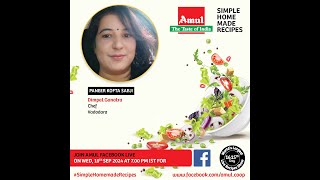 Chef Dimpal Ganatra Episode 8317 SimpleHomemadeRecipes Facebook Live [upl. by Ettenotna555]