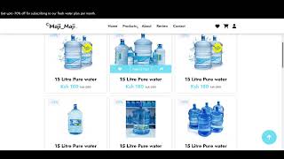 Best Water Delivery Application in Kenya [upl. by Repinuj]