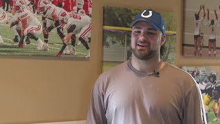 Kewaunee football star drafted by the Indianapolis Colts in 2024 NFL Draft [upl. by Whitaker]