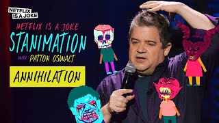 Patton Oswalt On The Haunted House That Made Him Almost Sht His Pants Off  Stanimation [upl. by Nicoli157]