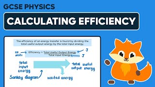 Efficiency Worked Example  GCSE Physics [upl. by Hildebrandt]