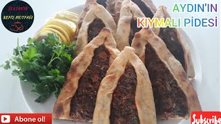 AYDININ KIYMALI PİDE TARİFİ  KIYMALI PİDE NASIL YAPILIR [upl. by Arlen]