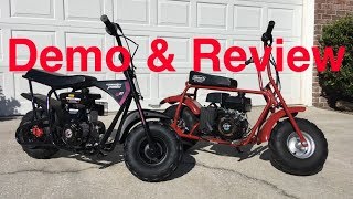 3 Month REVIEW  Coleman CT100U Off Road Gas Mini Bike amp MMB80 Demo [upl. by Sueahccaz277]