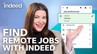 How to Find a Remote Job in 2024 Using Indeed [upl. by Sirtaeb]