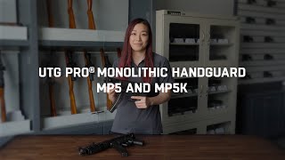 Introducing the New UTG PRO Monolithic Handguard for the MP5 amp MP5K [upl. by France]