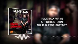 Talk For Me Official Audio  Runtown  Ghetto University [upl. by Zeta]