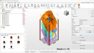 Netfabb 2025 Whats New – Machines Workspace Improvements to Formlabs SLS Machines [upl. by Neeka49]