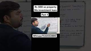 REIT Vs Physical Property Star investing in property at Rs 500 investment reit mutualfunds sip [upl. by Ettari]