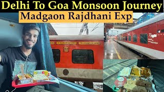 22414 Madgaon Rajdhani Express 3AC Full Journey amp Detailed Journey Review Delhi To Goa By Train [upl. by Marc916]