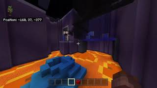 Fe2Beneath the blue moon facility in minecraft YES [upl. by Elsa]