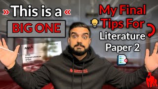 Literature Paper 2 The Hardest English Exam Made Easy Final Tips [upl. by Ahsiruam842]