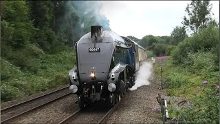 60007 Sir Nigel Gresley amp 57311 on The English Rivera Express 200724 [upl. by O'Conner741]