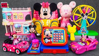 Satisfying with Unboxing Minnie Mouse Bowtique Electronic Cash Register Playset  Review Toys ASMR [upl. by Masterson]