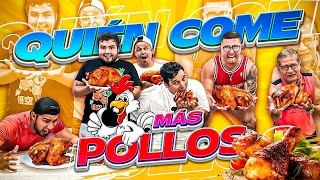 😱RETO QUIEN COME MAS POLLOS CON EL CREW🔥 [upl. by Eentroc594]