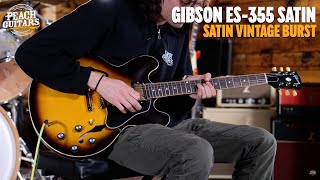 No TalkingJust Tones  Gibson ES335 Satin  Satin Vintage Burst [upl. by Risan]