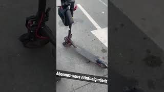 Il a trouvé une trottinette neuf abandonnée fransa france Que faire à votre avis si cétait vous [upl. by Willms84]