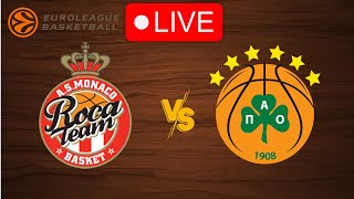 🔴 Live Monaco vs Panathinaikos  EuroLeague 20232024  Live Play by Play Scoreboard [upl. by Mccafferty]