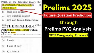 UPSC Prelims 2013 Geography and Mapping PYQ  Analysis amp Value Addition  UPSC 2025 Preparation [upl. by Eibob]