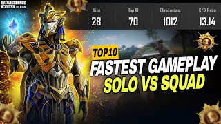 13 KD in Intense Conqueror Lobby  Fastest Gameplay Clutch Conqueror Rank Push Lobby  PUBG BGMI [upl. by Fay531]