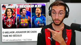 O MELHOR JOGADOR DE CADA TIME NO SÉCULO [upl. by Kcirdes980]