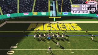 ESPN NFL 2K5  DAL at GB  part 2of2 [upl. by Boutis]