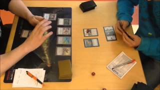 Affinity VS Merfolk  Modern GPT Manchester  20140412  Runde 4  Spielraum Wien [upl. by Argella]